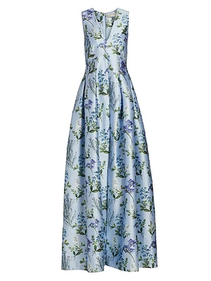 Brooke Floral Ballgown