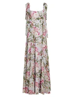 Pearl Floral Gown