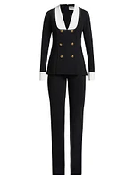 Beeta Bic Jersey V-neck Jumpsuit