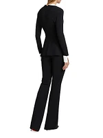 Beeta Bic Jersey V-neck Jumpsuit