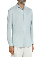 Silk and Linen Blend Shirt
