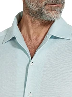 Silk and Linen Blend Shirt