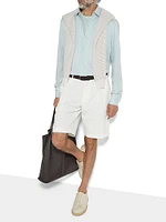 Silk and Linen Blend Shirt