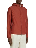 Nylon and Cotton Blouson Jacket
