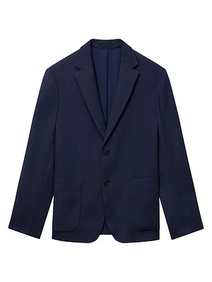 Clinton Wool-Blend Single-Breasted Blazer