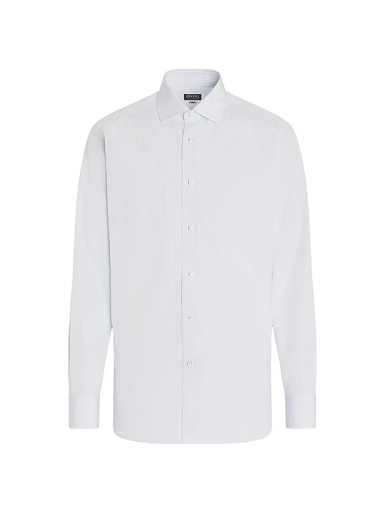 Striped Sea Island Cotton Shirt
