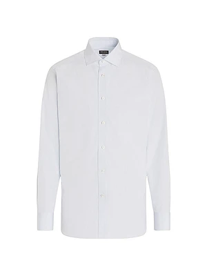 Striped Sea Island Cotton Shirt