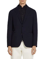 High Performance Jersey Wool and Cotton Jacket