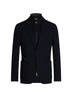High Performance Jersey Wool and Cotton Jacket