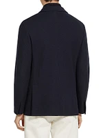High Performance Jersey Wool and Cotton Jacket