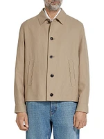 Slim Fit Oasi Lino Chore Jacket