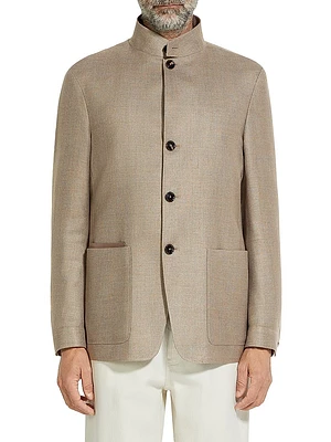 Cashmere Silk and Linen II Conte Jacket