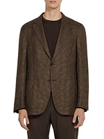 Cashmere Silk Linen Blazer