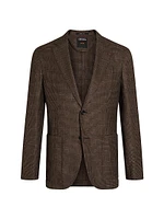 Cashmere Silk Linen Blazer