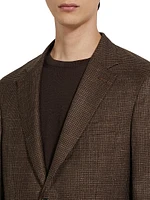 Cashmere Silk Linen Blazer