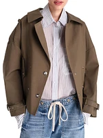 Bogie Double-Breasted Trench Jacket