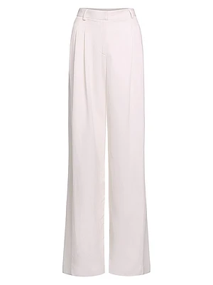 Sulli Pleated Wide-Leg Trousers