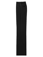 Flared Tuxedo Pants Grain De Poudre
