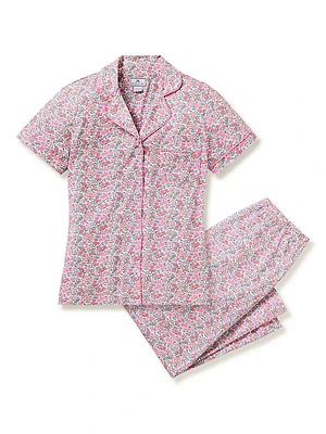 Fleurs De Rose Pima Cropped Set