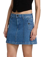 Jannelle Denim Miniskirt