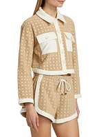 Zariah Cotton-Blend Cardigan