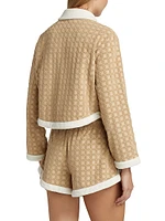 Zariah Cotton-Blend Cardigan