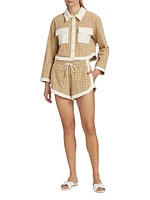 Zariah Cotton-Blend Cardigan