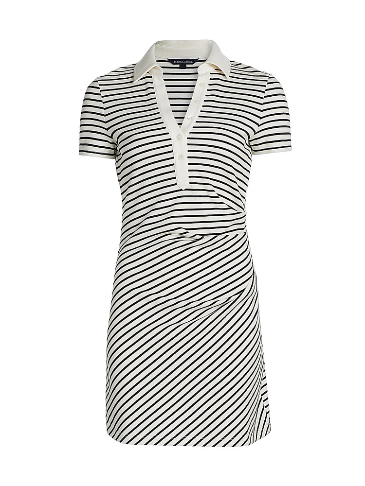 Lanier Striped Knit Minidress