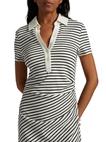 Lanier Striped Knit Minidress