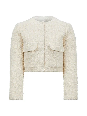 Dauphin Puffer Jacket Tweed