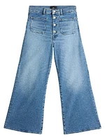 Jo Stretch Ultra High-Rise Wide-Leg Crop Jeans
