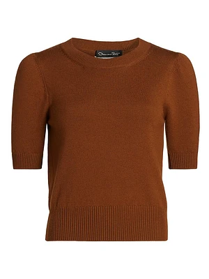 Virgin-Wool Crewneck Sweater