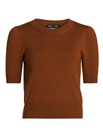 Virgin-Wool Crewneck Sweater