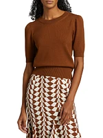Virgin-Wool Crewneck Sweater