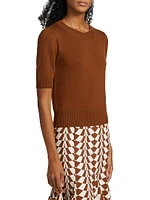 Virgin-Wool Crewneck Sweater