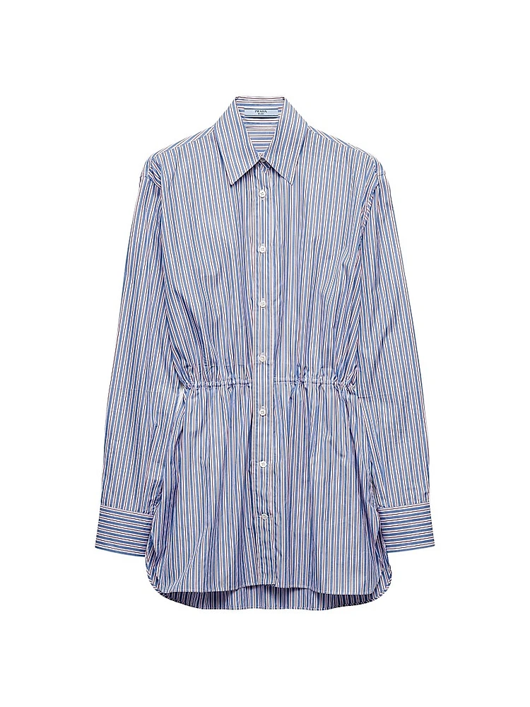 Striped Poplin Shirt