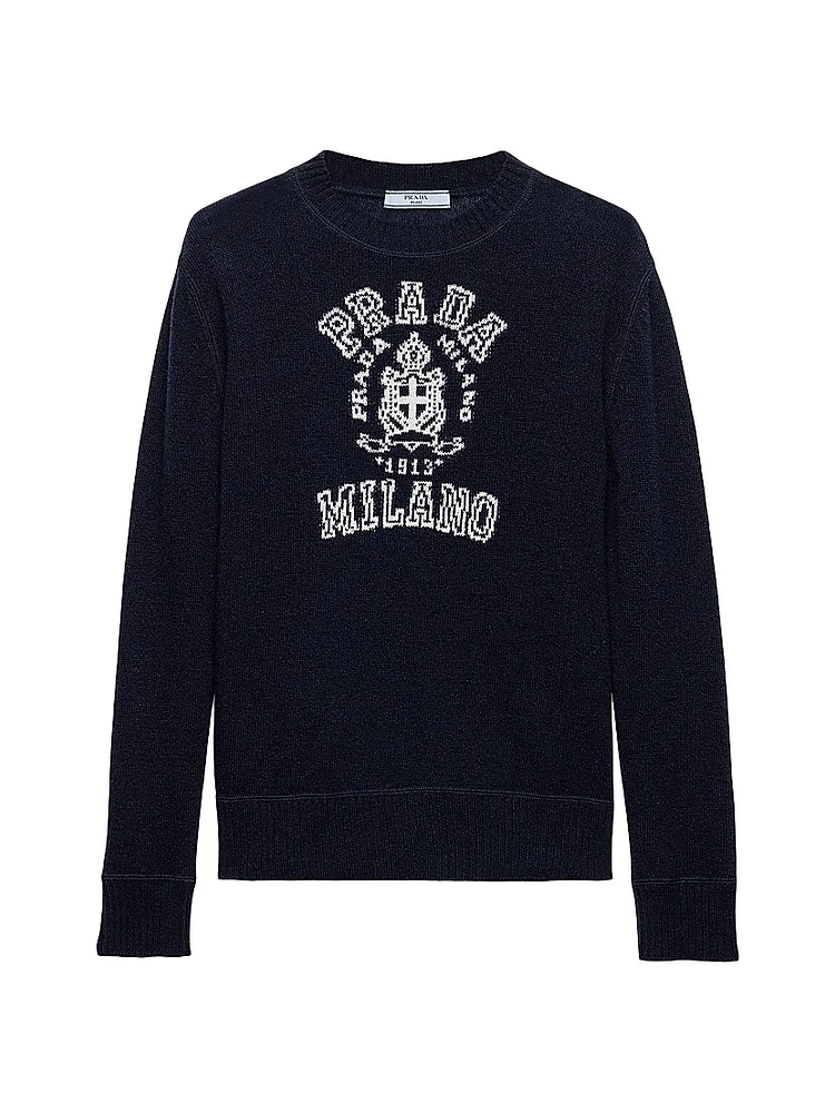 Wool and Cashmere Intarsia Sweater