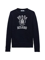 Wool and Cashmere Intarsia Sweater