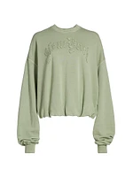 New York Balloon-Sleeve Sweatshirt