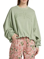 New York Balloon-Sleeve Sweatshirt