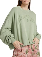 New York Balloon-Sleeve Sweatshirt