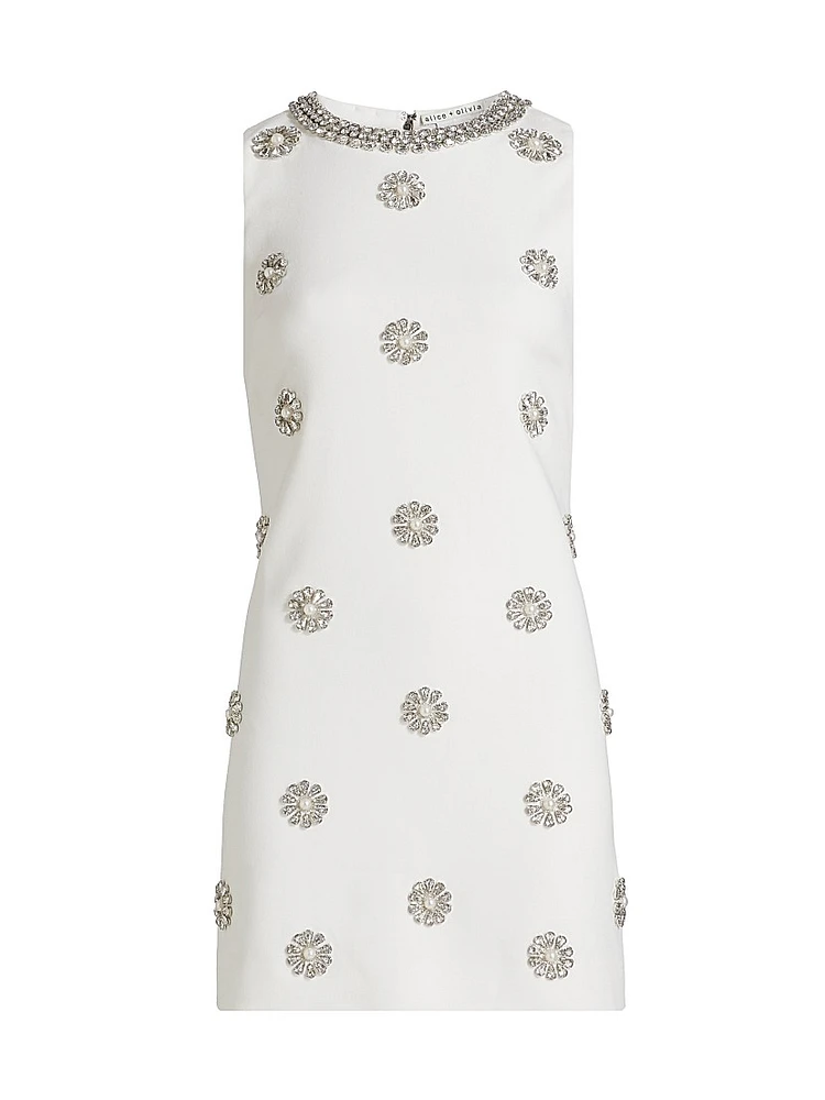 Clyde Embellished Minidress