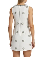 Clyde Embellished Minidress
