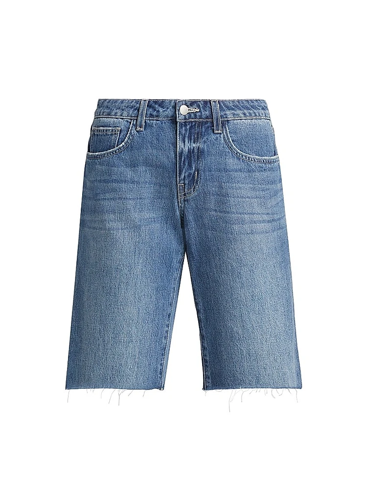 Elise Denim Bermuda Shorts