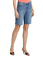 Elise Denim Bermuda Shorts