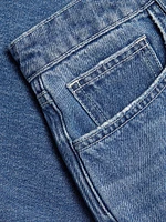 Elise Denim Bermuda Shorts