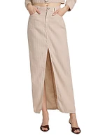 Carmy Denim Maxi Skirt
