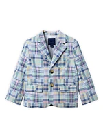 Little Boy's & Patchwork Suit Set