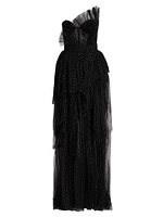 Marion Polka Dot Tulle Gown