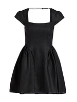 Oaklyn Linen A-Line Minidress